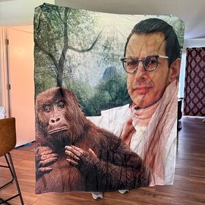 Jeff Goldblum Jurassic Park Novelty Shower Curtain